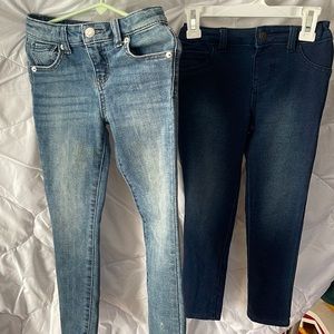Cat and Jack jeans for girls bundle of 2